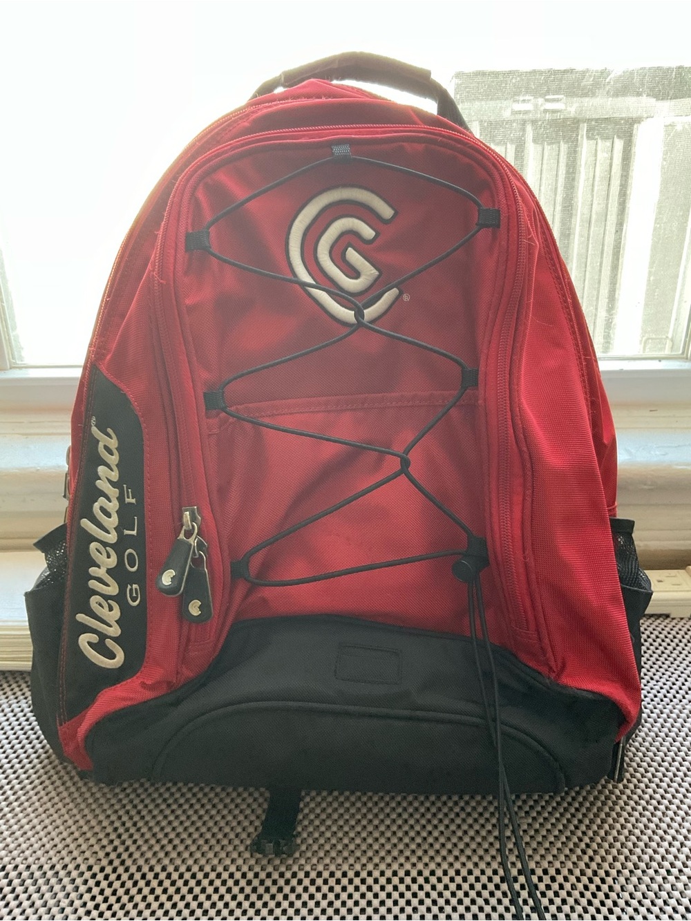 Cleveland Golf Red & Black Men's Backpack